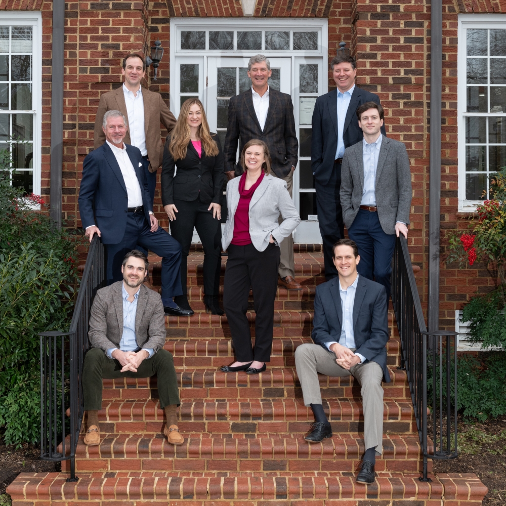 Back Row: Jeff Monroe, William Plyler and Jason Miller. Center Row: Paul Flick, Kayla Ward, Jenn Garvey and Rob Rader. Front Row: John Holton and Will Smith