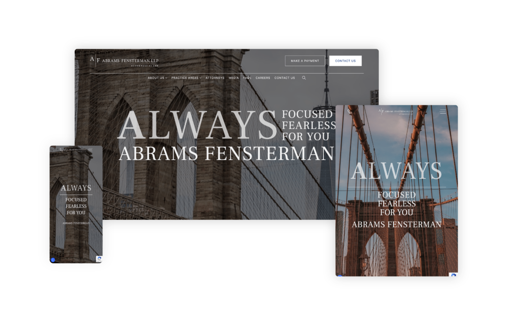 Abrams Fensterman LLP (abramslaw.com) - Designed by MeanPug