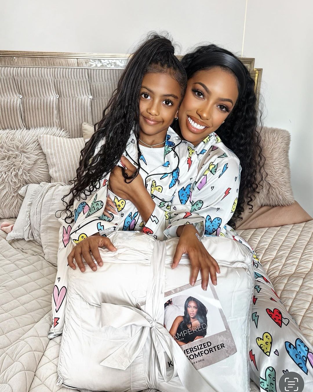 Porsha with daughter Pilar Jhena