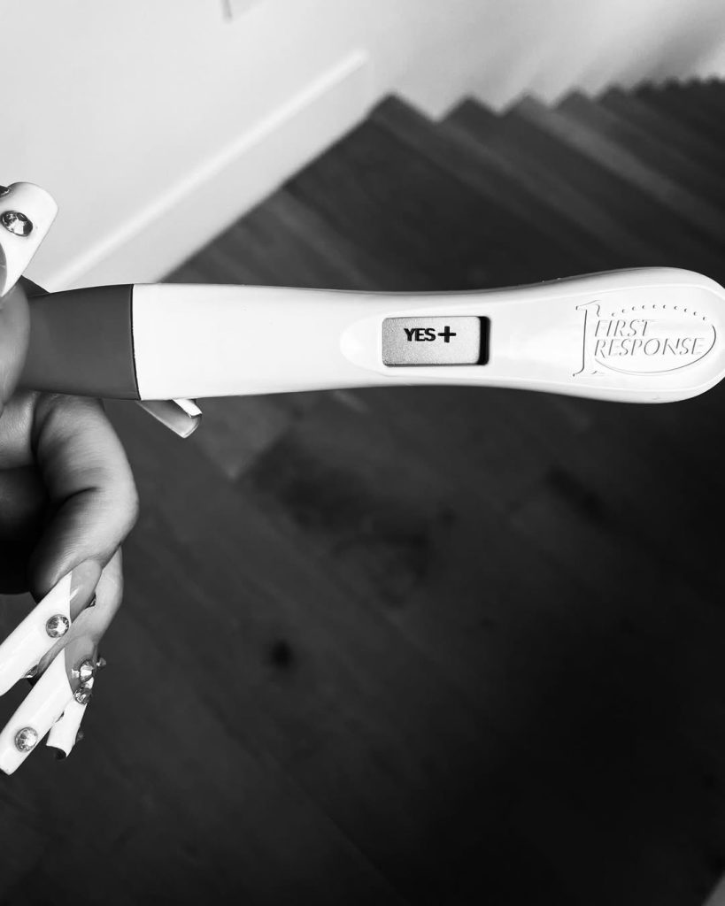 megans pregnancy test