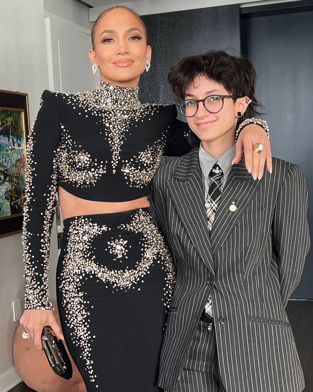 Jennifer Lopez with Emme