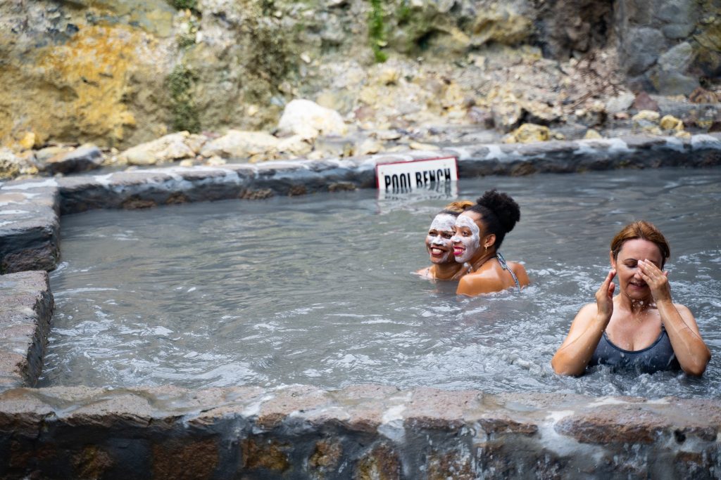The Sulphur Springs in St Lucia