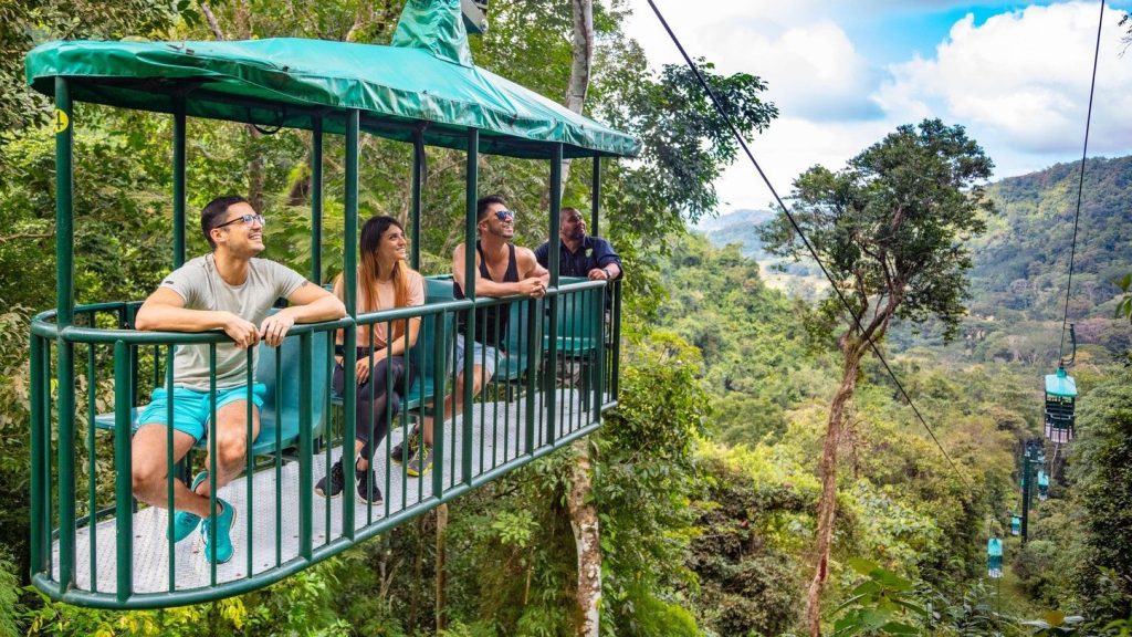 Aerial Tram tour. St Lucia package